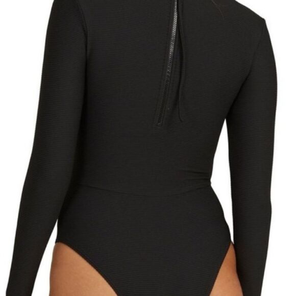 Billa Bong Tanlines Body Suit Black XS NWT IN PACKAGING - Picture 2 of 5